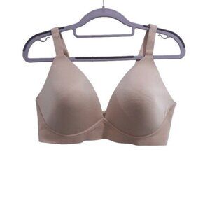 Bali Comfort Revolution Soft Touch Perfect T-Shirt Wireless Bra Tan Size XL DF34